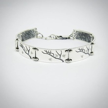 bracelet element sb1 jewelry silver metallic fashion bracelets 3d print model - Mito3D