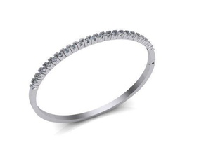 bracelet griff 28 jewelry luxury platinum brilliant gem printable gold bracelets 3d print model - Mito3D