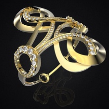 bracelet hera jewelry bracelets jewels jewel jewels3d jewellery precious gods bracelethera idols vihad3d 3d print model - Mito3D