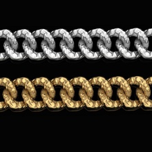 bracelet leopards chain jewelry silver printable gold cnc bracelets 3d print model - Mito3D
