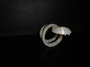 bracciale serpente gioielli braccialetto il bijoux perso storia di una sfida bracciali 3d print model - Mito3D