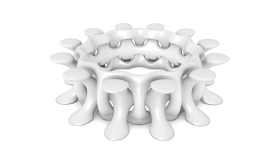 bracciale colonna vertebrale gioielli braccialetto bracciali interlacciato 3d print model - Mito3D
