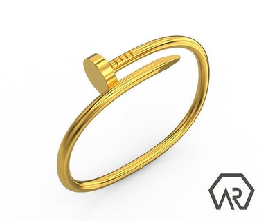 pulseira pedras 3d impressão modelo d37 pulseiras joalheria imprimível ouro mulher diamante jóia jóias moda noivado unha EUA Canadá França 3d print model - Mito3D