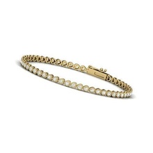 braccialetto elegante gioielleria moda accessori oro diamante design bella fiore braccialetti squillare argento gioiello nozze gemma 3d print model - Mito3D