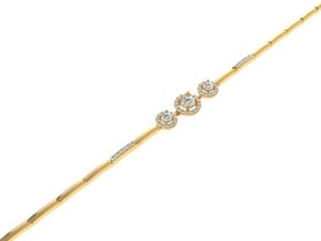 bracelets 1357 jewelry fashion accessories gold diamond man men woman women unisex design fengshui 3d print model - Mito3D