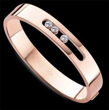braccialetti messika cg272 oro diamante braccialetto moda bellezza bijoux 3d gioielleria anelli 3d print model - Mito3D