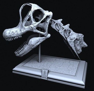 brachiosaure giraffatitan dinosaure jurassique animaux préhistorique disparu rex paléontologie tyrannosaure fossiles paléo animal lézard bête monstre nature prédateur trex science 3d print model - Mito3D