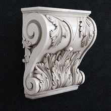 soporte kronstaein mueble corbete 1 petergof decoración clásico ornamento interior decorativo diseño pared arte esculturas 3d print model - Mito3D