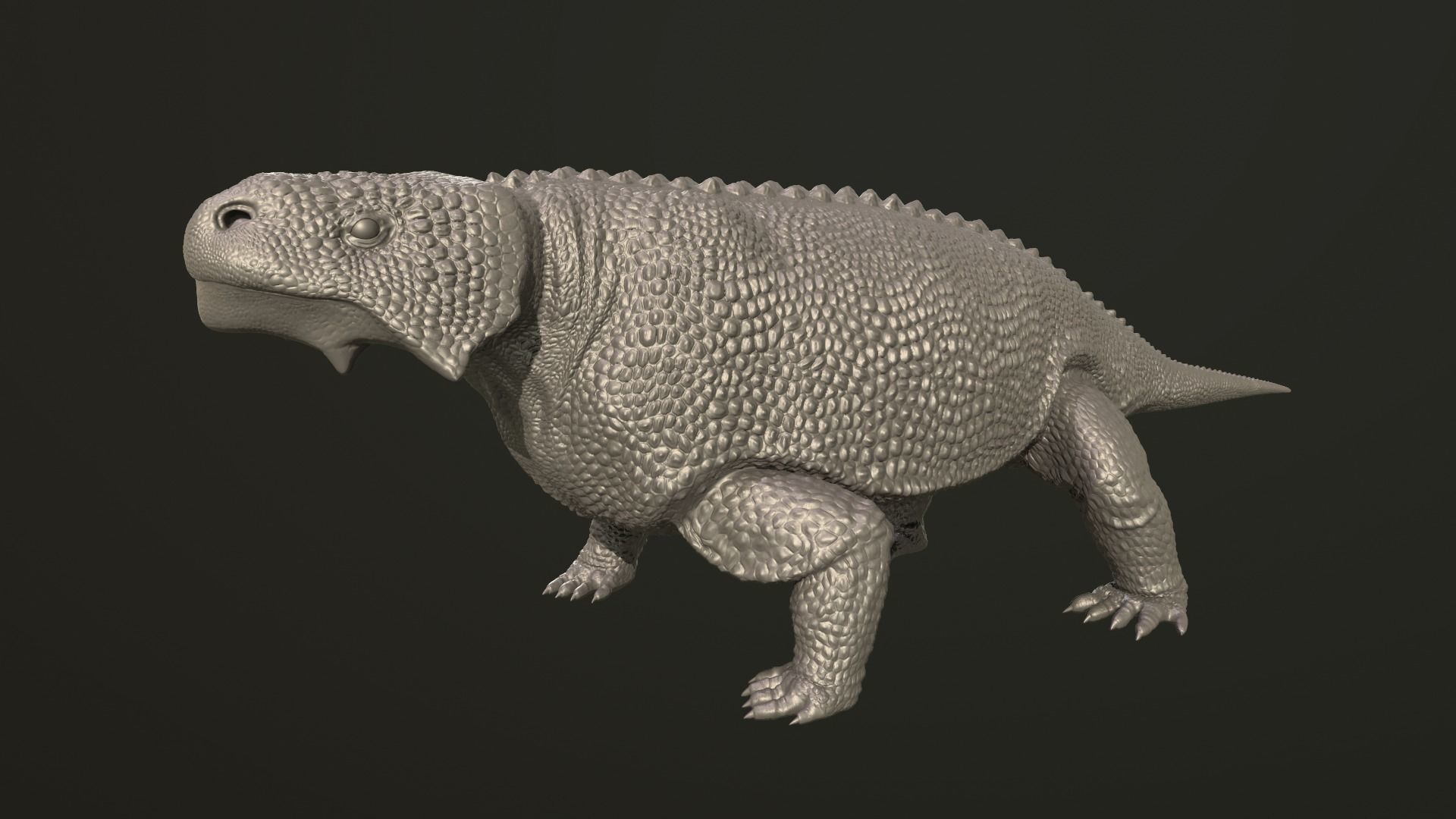 Bradysaurus Dinosaurier Paläontologie Paläoart ausgestorben Flugsaurier Tyrannosaurus rex Kreatur Pterodaktylus Leguan Kunst Skulpturen 3D print model - Mito3D