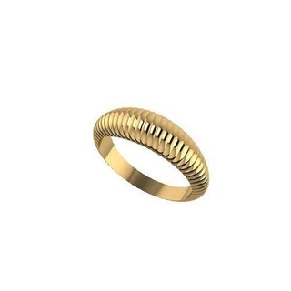 braided ring 17 5mm braided twiggy design fashion 2023 luxary wedding ring thetwisted lavani gold jewelry rings  3d print model - Mito3D