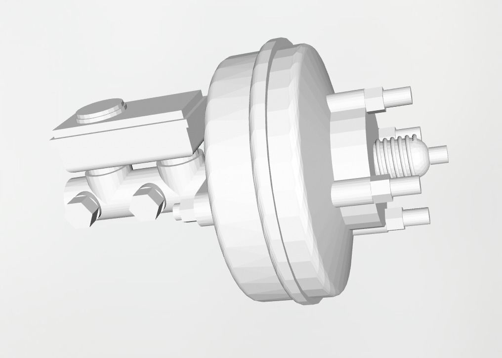 servo-freio hobby-diy freio booster rc rccar a escala modelo rastreador caminhão hobby diy outros 3D print model - Mito3D