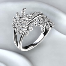 ramo di albero anello d'oro gioielli oro matrimonio stampabile diamanti fidanzamento gioiello stampa anelli 3d print model - Mito3D