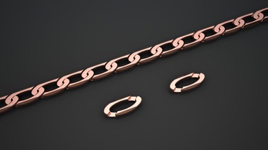 sutyen zincir 003 mücevher bilezik braslatelock kutu altın gümüş 3dprintable yazdırılabilir cnc bracelete mücevherler tokalar bilezikler erkeklerin aksesuarlar zincirler beyler takı 3d print model - Mito3D