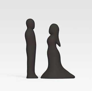 noiva noivo estátua Casamento decorativo deco decoração casa enfeite escultura miniaturas arte fofa 3d print model - Mito3D