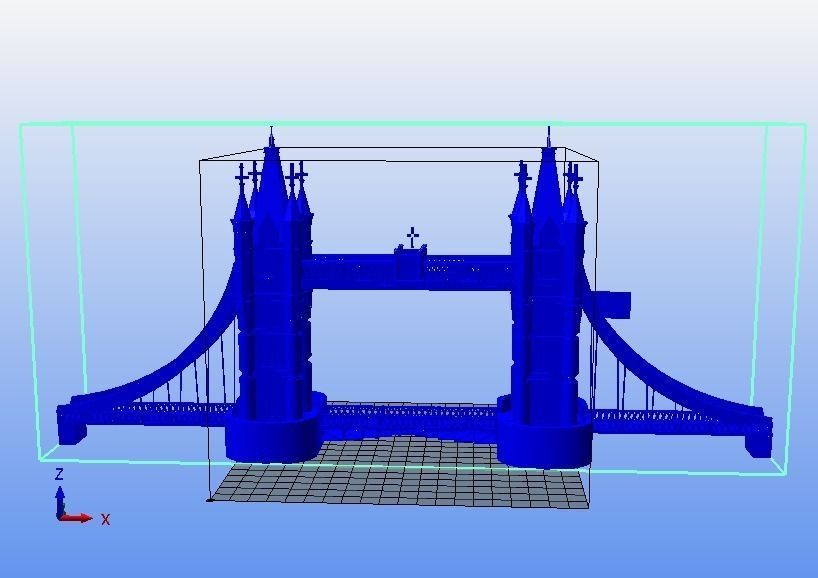 bridge london art artist modeling stampa3dstoreitalia sculpt sculptures 3D print model - Mito3D