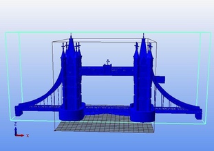 ponte di londra art artista modellazione stampa3dstoreitalia scolpire sculture 3d print model - Mito3D