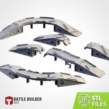 köprüler stl dosyalar savaş inşaatçı 40k gelecek ork uzay star savaşlar arazi imparatorluk vay deniz kaos eldar barikatlar bilim kurgu silahlar txarli teknoloji oyunlar oyuncaklar yazı tahtası 3d print model - Mito3D