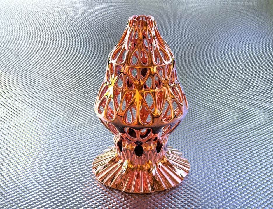 bro Lampenschirm Haus Ess Dekor 3dprinting makerschallenge artchallenge Bad 3D print model - Mito3D