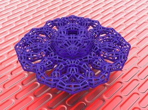 bro tejido abultado toro art de matemáticas decoración homedecor hobby makerschallenge matemática artchallenge 3d print model - Mito3D