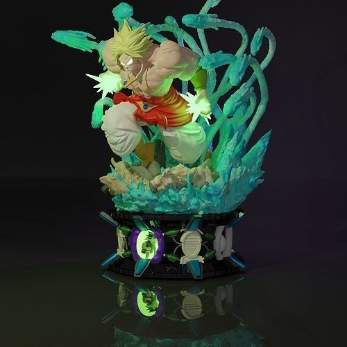 broly dbz esfera dragão Goku vegeta anime arte bola Dragão manga saiyan super arroz Beerus habilidade destruição estatuetas Toriyama ssj ultra esculturas 3D print model - Mito3D