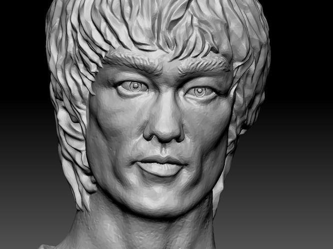 bruce Lee stl 3dprint mestre conf fu lutador fracasso hollywood Dragão Rapidez água vinchun jit kunda li xiaolong pequeno Jujutsu ipman jogos brinquedos 3D print model - Mito3D