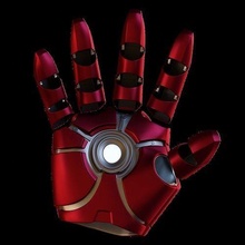 no bs ironman glove hinged fingers cosplay helmet gauntlet hand armor marvel 3dprint iron man avengers mk3 mark3 mk 3 mark hobby walsh3d diy 3d print model - Mito3D
