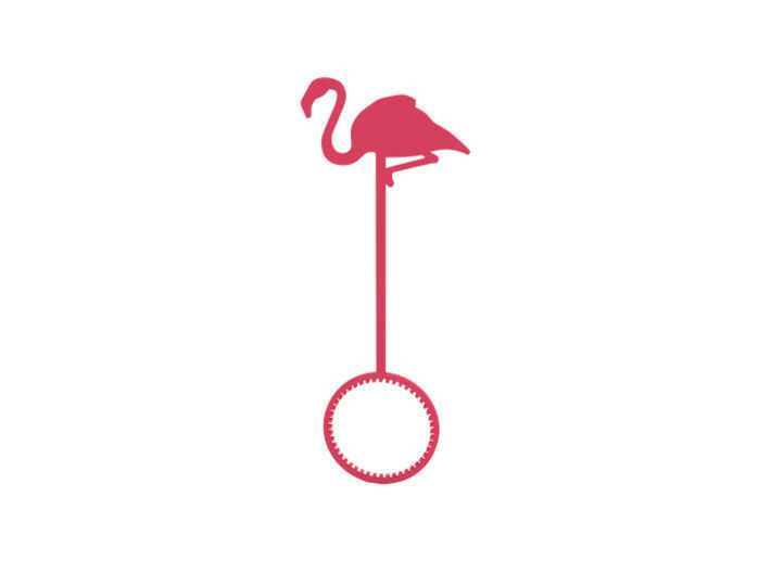 bubble wand toy flamingo bird games toys 3D print model - Mito3D