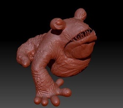 bubo außerirdischer hund jabba palast krieg sterne scifi action figur spielzeug diorama spiele spielzeuge 3d print model - Mito3D