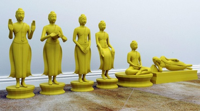 buddha art buddhabar buddhahistory buddhastatue statue statuebuddha sculptures 3d print model - Mito3D