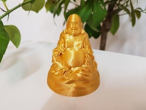 buddha monaco Cina antico statua carattere scultura arte Giochi giocattoli 3d print model - Mito3D
