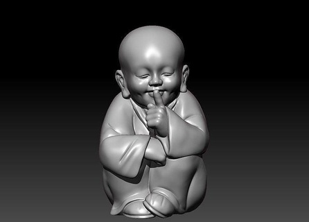 buddha - dont 3dprint art sculptures statue china statues sculpture buddhadonttellanyone donttellanyone religion yin miniatures holy religiou object thephilosopher god 3d print model - Mito3D