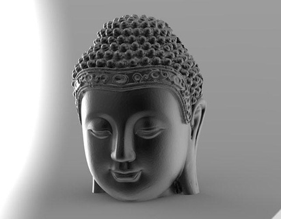 buddha 02 3dscan scansione modello arte 3d print model - Mito3D