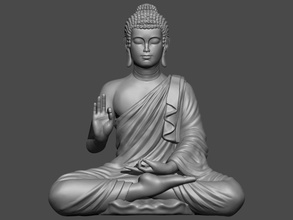 buddha 3d stampa cambogia scultura arte antico monumento statua scansione giungla sculture 3d print model - Mito3D