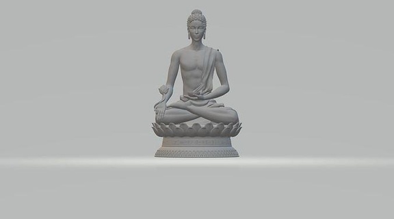 Buddha Statue Skulptur uralt Zahl Religion Spiritualität Kultur vergeben religiou Objekt Gottheit Ganesha Meditation gescannt Modelle verschiedene Kunst Skulpturen 3d print model - Mito3D