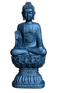 buddha statue sculpture meditation art 3dscan ancient antique sculptures 3d print model - Mito3D