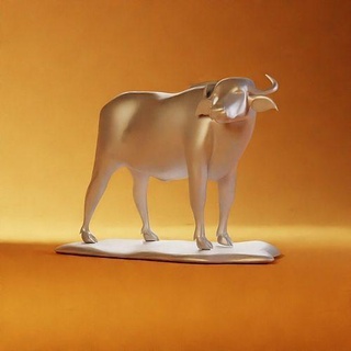 buffalo statue print animal mammal bull cow bison nature sculpture sculptures ox horn miniatures art house decor 3d print model - Mito3D
