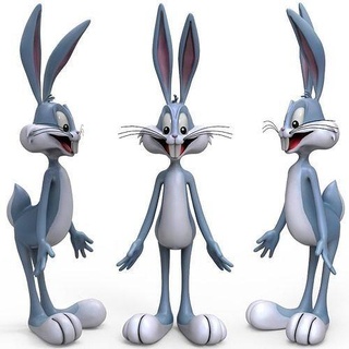 bugs bunny conejo dibujos animados art sculptures 3d print model - Mito3D