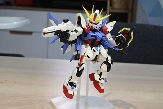 build strike gundam -full package game animation robot 3dprint toy games toys 3d print model - Mito3D