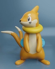 pokémon rohr pikachu schwimmer wasser sinnoh spielzeug sammlerstück drucken zahl asche manga anime go pokeball spiele spielzeuge 3d print model - Mito3D