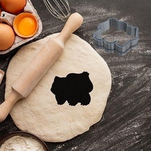 bulbasaur cookie cutter pastry dough biscuit sugar food cookies cutters pokemon nintendo house kitchen dining 3d print model - Mito3D
