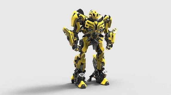 bumblebee - transformers solidwork keyshot autobot decpetion robot sci fi games toys 3d print model - Mito3D