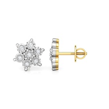 montón placa stud earring la joyería de boda oro plata el diamante anillo gem imprimible compromiso brillante moda engagem sterling y belleza zafiro ruby aretes 3d print model - Mito3D