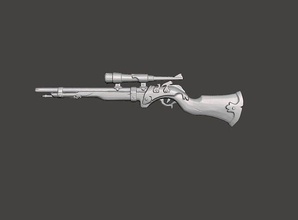 bundle eye of reach sea thieves 3d model sniper rifle eyeofreach games toys 3d print model - Mito3D