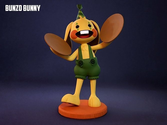 Bunzo Bunny Plush GIF