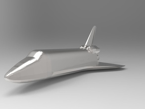 buran soviética de la lanzadera espacio 3d ready ciencia plano nave espacial ingeniería 3d print model - Mito3D