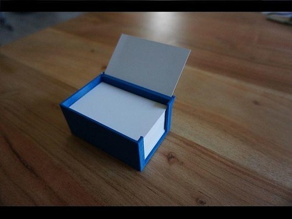iş kart Kulp destek abs pla petg kartvizit Visitenkartenhalter ev Aksesuarlar 3d print model - Mito3D