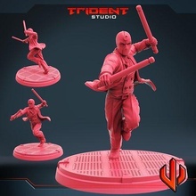 businessman moon hero toys miniatures scuptures tabletop games games toys 3d print model - Mito3D