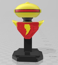 bust alpha power ranger games-toys mmpr powerranger mightymorphin zordon games toys 3d print model - Mito3D