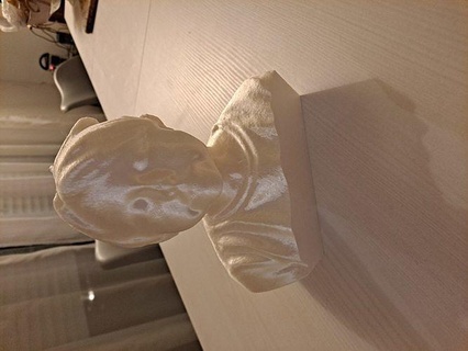 buste joven fille escultura Arte niña busto escaneado hija escaneos réplicas 3d print model - Mito3D