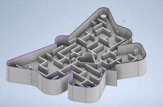 la forma de mariposa juegos-juguetes diseño ilustración moderno aislado blanco primer plano resumen muebles arquitectura juegos los juguetes puzzle 3d print model - Mito3D